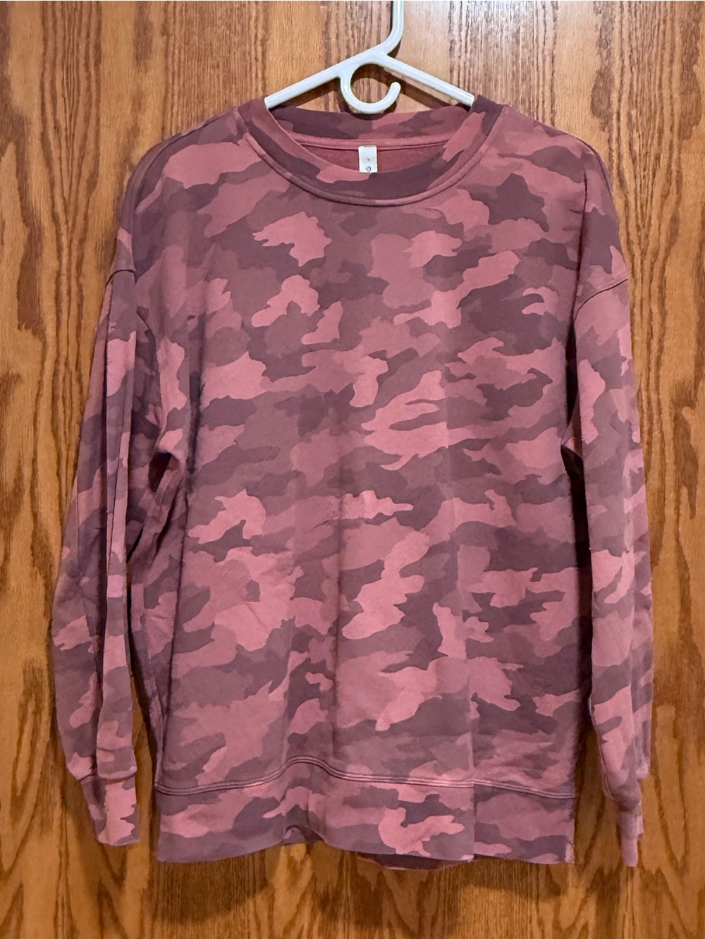 Lululemon Rose Camo Crewneck Sweatshirt